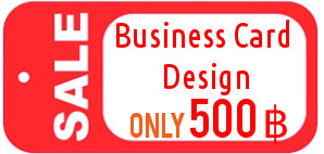 Business Card Design 150 THB!