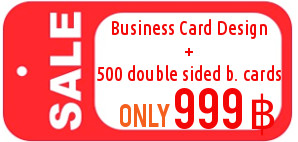 Combo Promo Pack 500 Cards + Custom Design